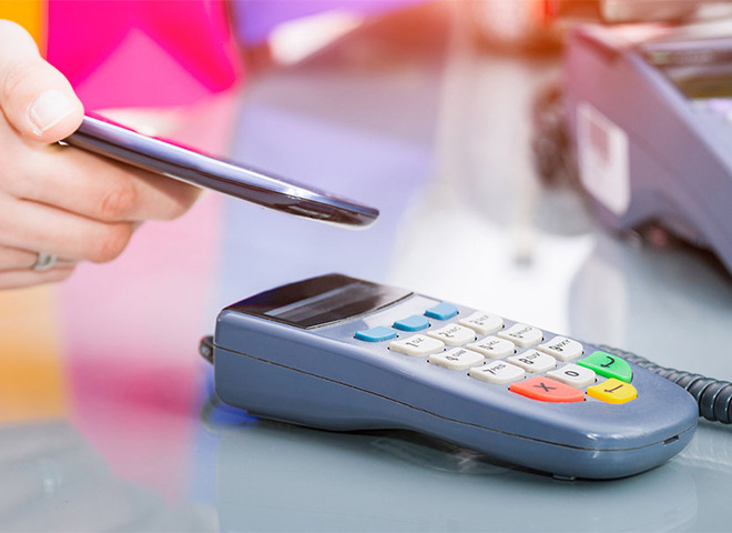 Tapping phone to pay