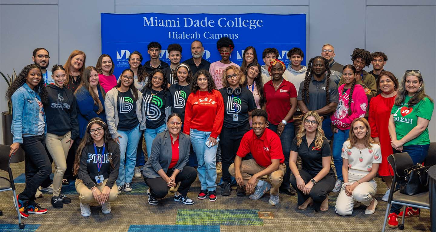 Miami-Dade College Hialeah Campus students
